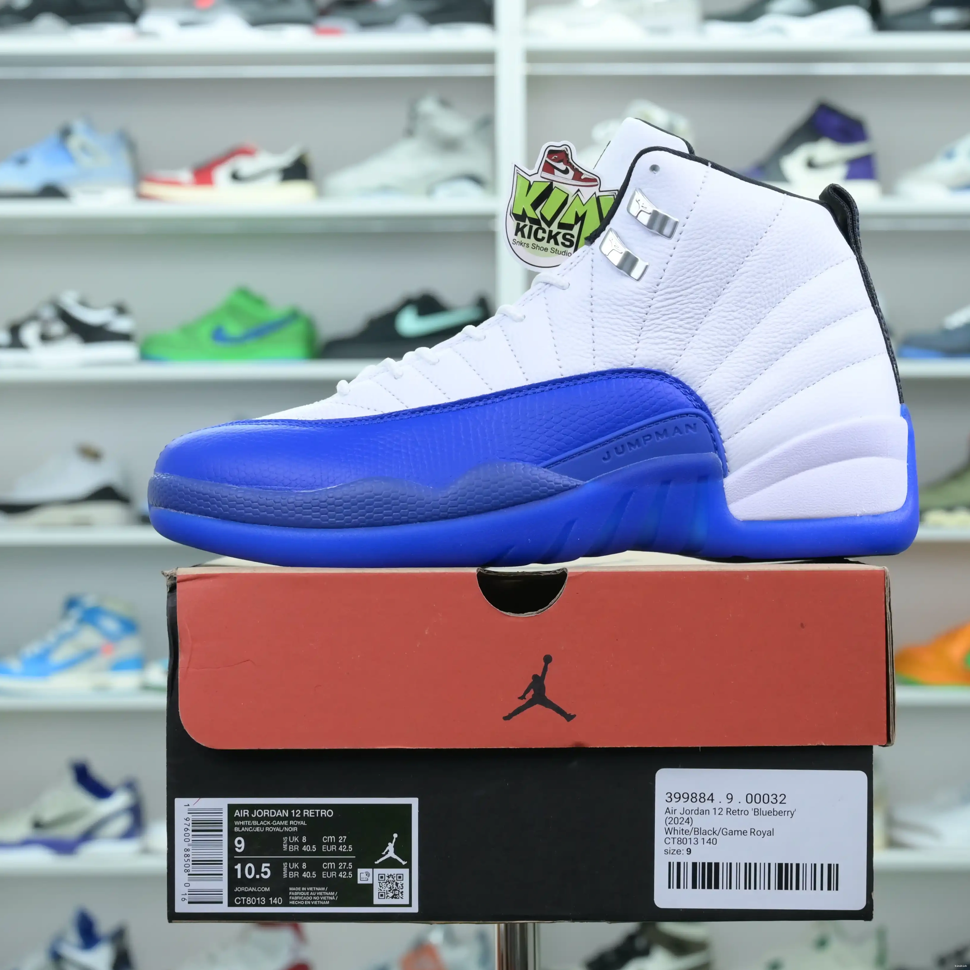 Air Retro'Blueberry'(2024) Kimikick 12 Jordan 0521